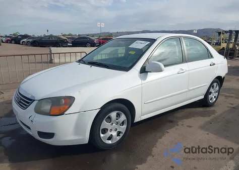 2009 Kia Spectra Lx z USA, uszkodzony, nr VIN KNAFE221995623613